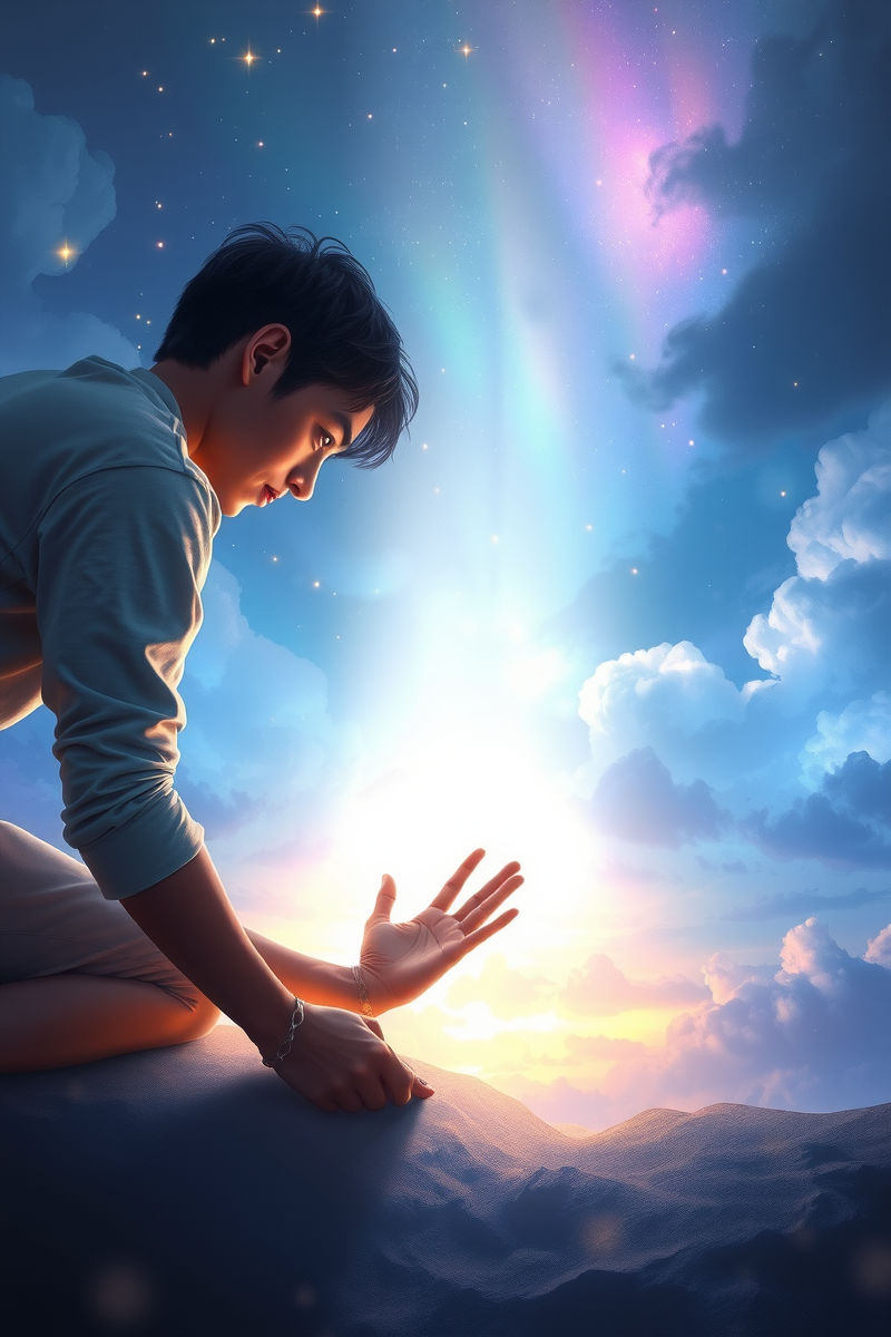 Touching the Ground in a First Lucid Dream