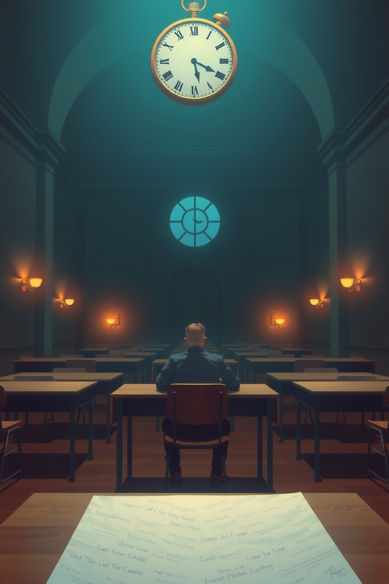 Unprepared for an Exam At School