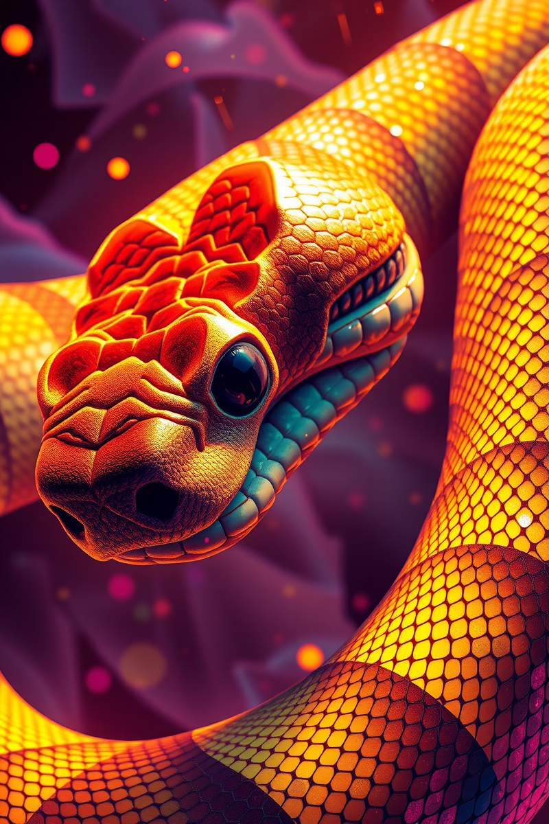 Vivid Dream of a Snake