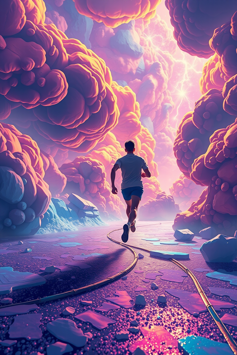 Vivid Dream of Running