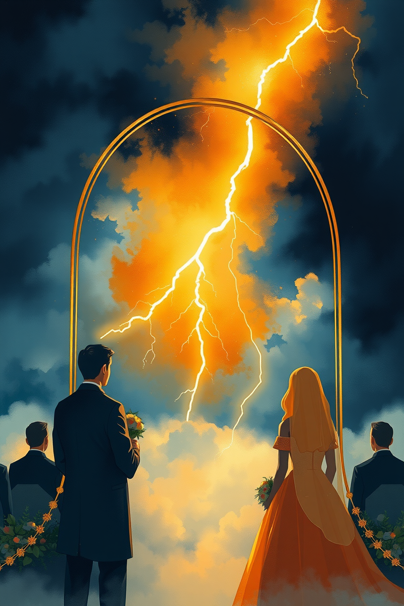 Wedding During a Storm