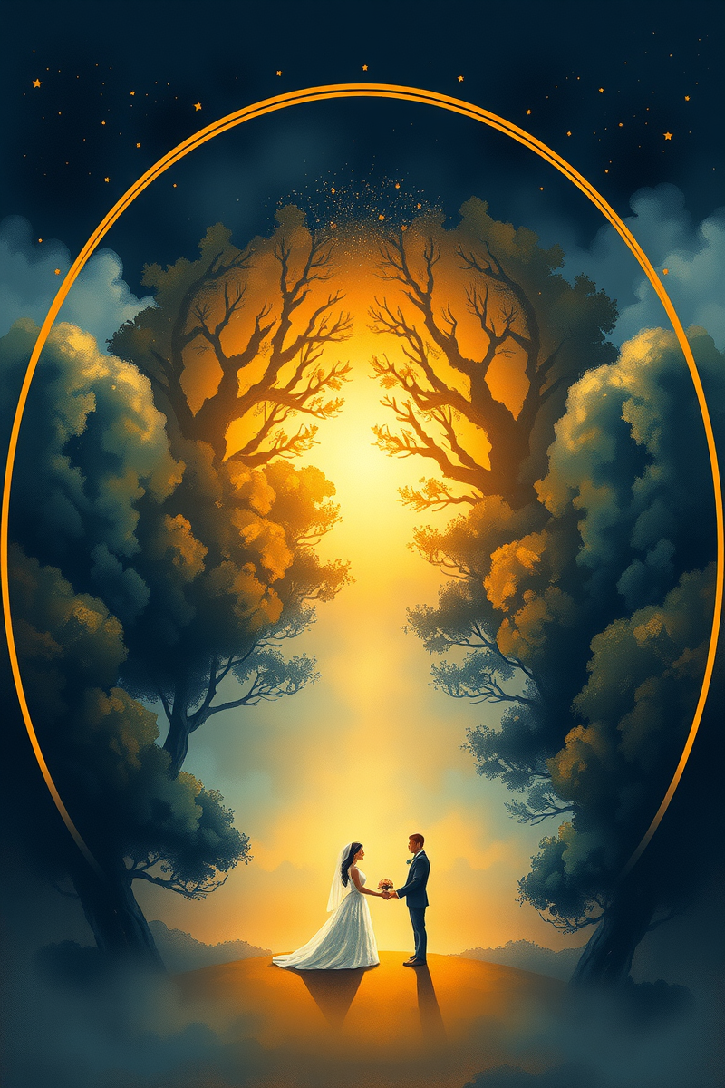 Wedding in a Forest