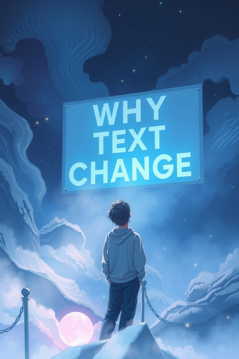 Why Text Changes in Dreams