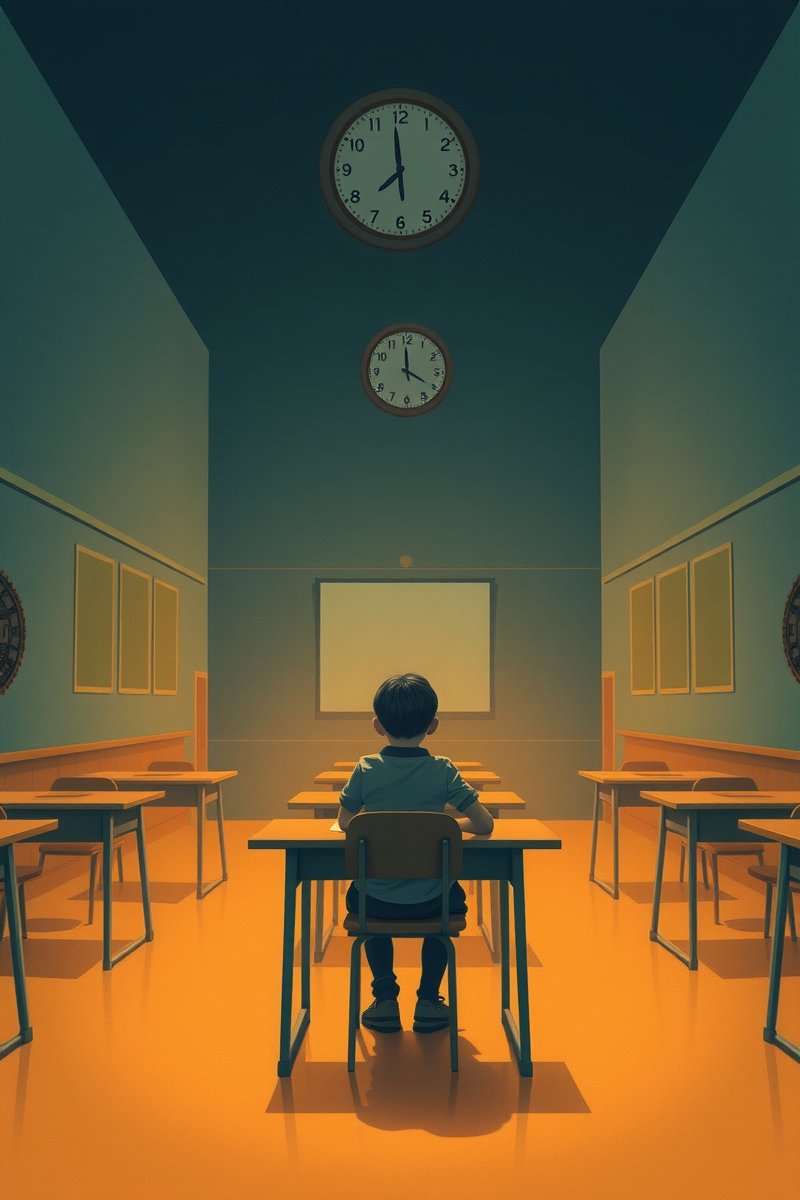 Wrong Exam Room In a Childhood Classroom