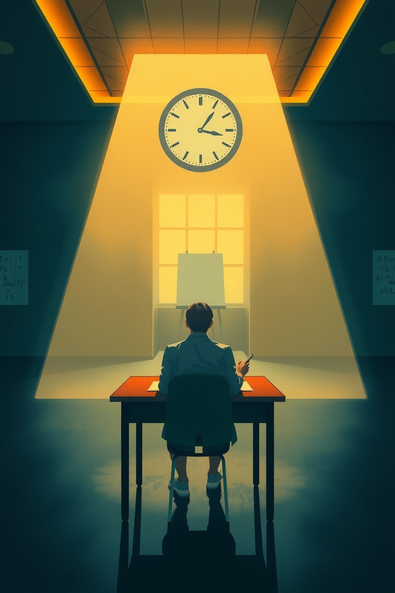 Wrong Exam Room With a Strict Teacher